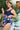 Plus Size Floral Ruched Sleeveless Swim Top - The Fashion Unicorn