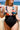 Plus Size Two-Tone Tied Halter Neck One-Piece Swimsuit - The Fashion Unicorn