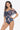 Botanical Print Cold-Shoulder Layered One-Piece Swimsuit - The Fashion Unicorn