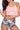 Halter Neck Tie Back Crop Swim Top and Botanical Print Swim Bottoms Set - The Fashion Unicorn