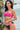 Contrast Tie Back Bikini Set - The Fashion Unicorn