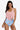 Two-Tone Ruffled Two-Piece Swimsuit - The Fashion Unicorn