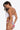 Two-Tone Fringe Trim Tied Bikini Set - The Fashion Unicorn