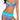 Printed Decorative Button Bikini Set - The Fashion Unicorn