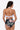 Two-Tone Ruffled Halter Neck Two-Piece Swimsuit - The Fashion Unicorn