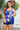 Plus Size Floral Lace-Up Sleeveless Two-Piece Swim Set - The Fashion Unicorn