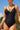 Halter Neck Crisscross One-Piece Swimsuit - The Fashion Unicorn