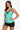 Contrast Sweetheart Neck Swim Cami - The Fashion Unicorn