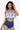 Two-Tone Ruffled Halter Neck Two-Piece Swimsuit - The Fashion Unicorn