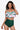 Two-Tone Ruffled Halter Neck Two-Piece Swimsuit - The Fashion Unicorn