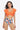 Two-Tone Flutter Sleeve Tied Two-Piece Swimsuit - The Fashion Unicorn