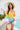 Color Block Boat Neck Sheer Cover Up - The Fashion Unicorn
