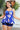 Plus Size Floral Lace-Up Sleeveless Two-Piece Swim Set - The Fashion Unicorn