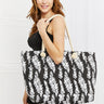 Justin Taylor Don't Leaf Me Tote Bag - The Fashion Unicorn