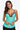 Contrast Sweetheart Neck Swim Cami - The Fashion Unicorn