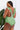 Marina West Swim Moonlit Dip Ruffle Plunge Swimsuit in Mid Green - The Fashion Unicorn