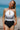 Contrast Halter Neck One-Piece Swimsuit - The Fashion Unicorn