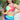 Plus Size Tie-Dye Knot Detail Two-Piece Swim Set - The Fashion Unicorn