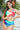 Plus Size Tie-Dye Knot Detail Two-Piece Swim Set - The Fashion Unicorn
