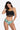 Two-Tone Fringe Trim Tied Bikini Set - The Fashion Unicorn