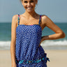 Printed Tied Tankini Set - The Fashion Unicorn