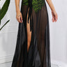 Marina West Swim Beach Is My Runway Mesh Wrap Maxi Cover-Up Skirt - The Fashion Unicorn