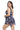 Plus Size Handkerchief-Hem Swim Dress and Bottoms Set - The Fashion Unicorn