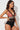 Printed Mesh Plunge One-Piece Swimsuit - The Fashion Unicorn