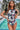 Botanical Print Zip-Up One-Piece Swimsuit - The Fashion Unicorn