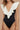 Two-Tone Ruffled Plunge One-Piece Swimsuit - The Fashion Unicorn