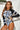 Botanical Print Zip Up Long Sleeve One-Piece Swimsuit - The Fashion Unicorn