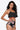 Two-Tone Ruffled Halter Neck Two-Piece Swimsuit - The Fashion Unicorn