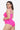 Plus Size Sleeveless Plunge One-Piece Swimsuit - The Fashion Unicorn
